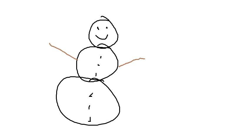 Digital Snowman