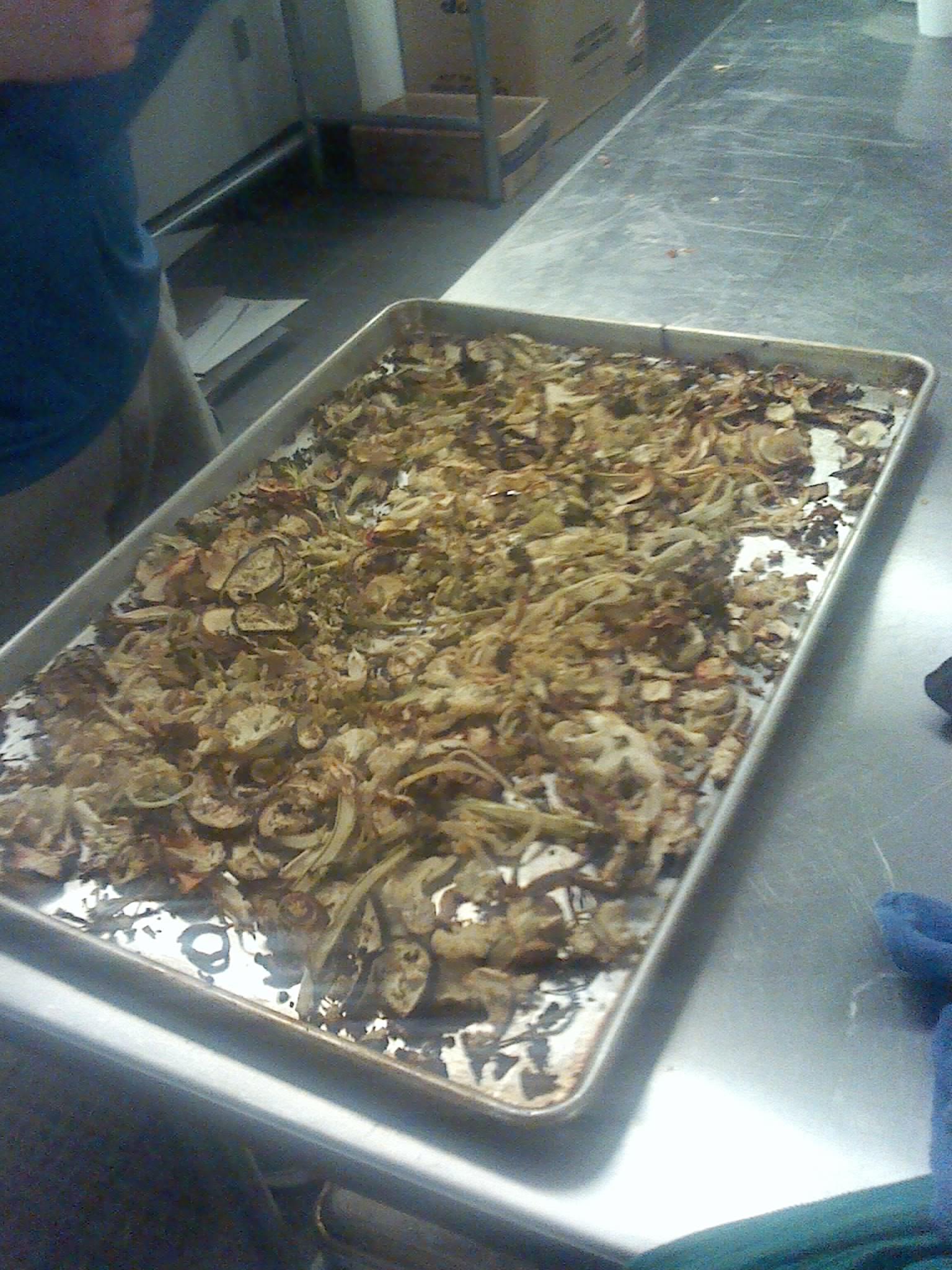 The Vegetables For The Vegetarian Broth We Made.