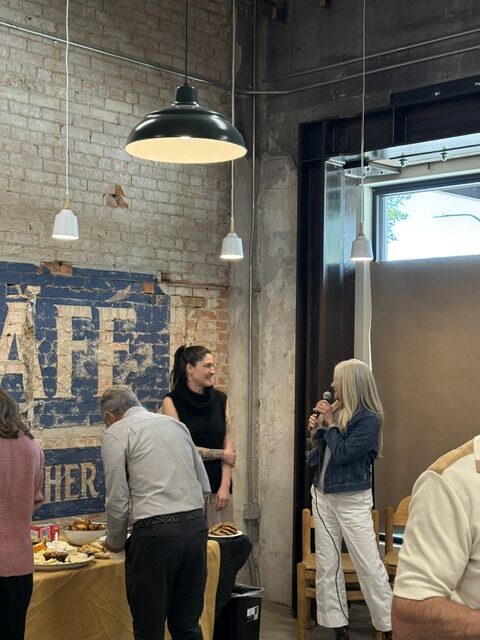 Community coming together at the grand opening